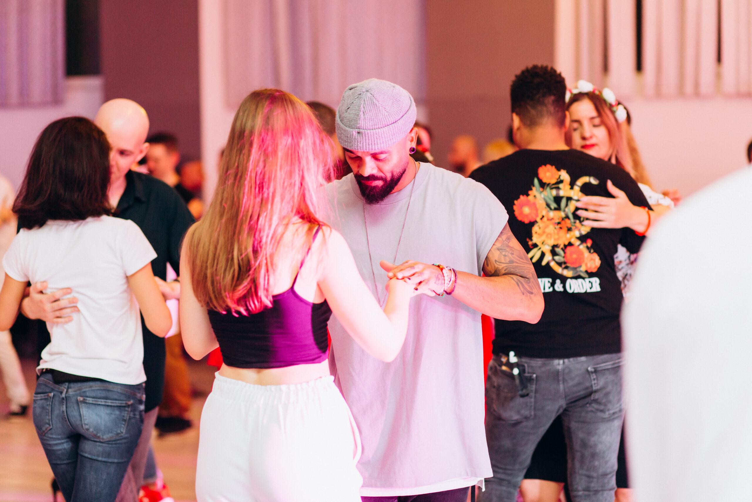 people dancing in a dance class
