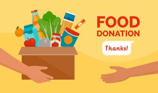 graphic of food donation